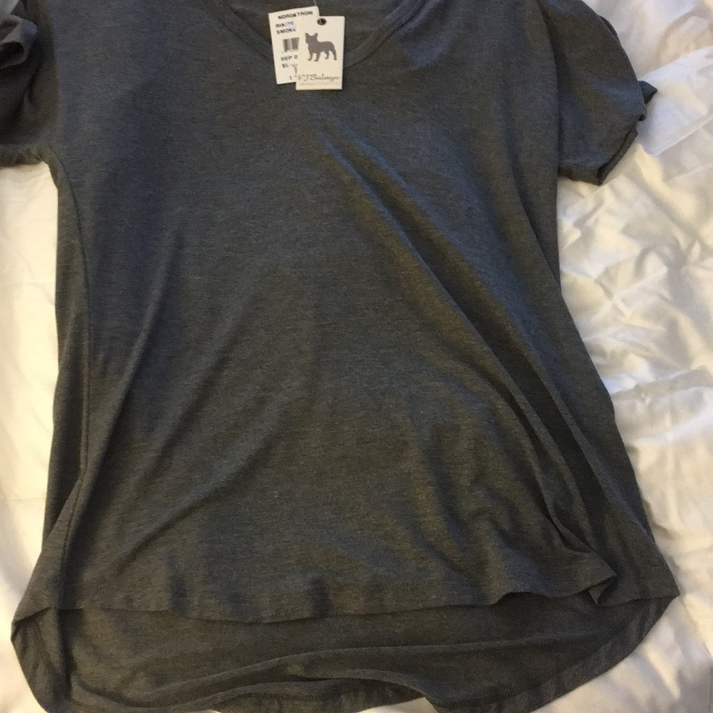 GRAY SIMPLE SHIRT - Picture 2 of 4